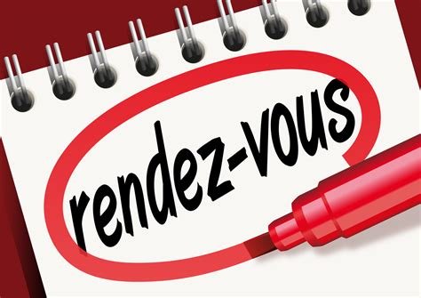 rendez appointment notebook marker vite